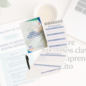 De cero a un negocio digital exitoso (Ebook+Checklist+Calendario)