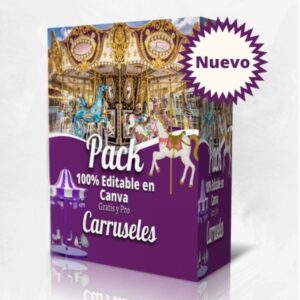 Pack 100% editable en Canva/Plantillas carruseles